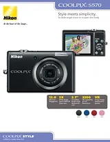 Nikon s570 Brochura