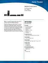 Samsung HT-E350 HT-E350/ZA 产品宣传页