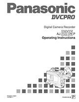 Panasonic AJ-D215P Manuale Utente