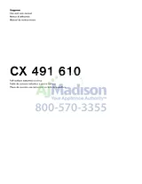 Gaggenau CX491610 지침 매뉴얼