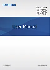 Samsung Externer Akkupack EB-PA500U 
(5.200 mAh) Manuale Utente