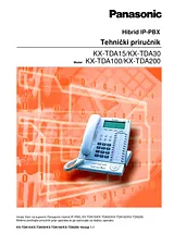 Panasonic kx-tda30ce Operating Guide
