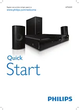 Philips HTS3231/12 Quick Setup Guide