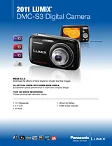 Panasonic DMC-S3 DMC-S3A Leaflet