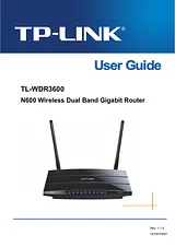 TP-LINK TL-WDR3600 User Manual