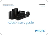 Philips HTS4562/12 快速安装指南