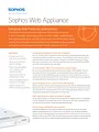 Sophos Web Protection Advanced, 5-9u, 24m WPA2Y5-9 Leaflet