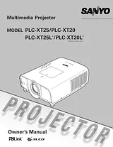 Sanyo PLC-XT25 Benutzerhandbuch