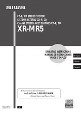 Aiwa XR-MR5 Manual Do Utilizador