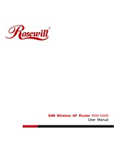Rosewill RNX-G400 Manuale Utente