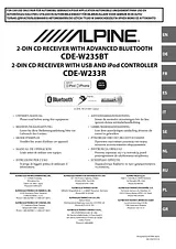 Alpine CDE-W235BT Manual Do Utilizador