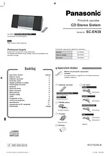 Panasonic SCEN38 Operating Guide