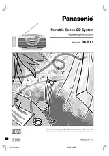 Panasonic RX-EX1 User Manual