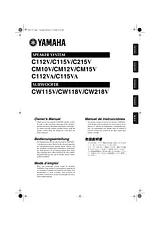 Yamaha CW118V Manual Do Utilizador