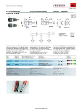 Multicontact Fuse connector Socket, vertical vertical Pin diameter: 2 mm Red SLB2-F2.8 1 pc(s) 65.9098-22 Техническая Спецификация