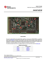 Texas Instruments DAC8718 Evaluation Module DAC8718EVM DAC8718EVM 데이터 시트