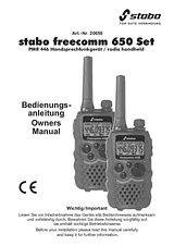 Stabo Freecomm 650 20650 Fiche De Données