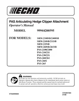 Echo X753001923 Manual De Usuario