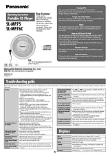 Panasonic sl-mp76c Справочник Пользователя