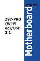 ASUS Z97-PRO(Wi-Fi ac)/USB 3.1 Manuel D’Utilisation