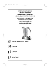 DeLonghi Electric Coffee Maker Manual Do Utilizador