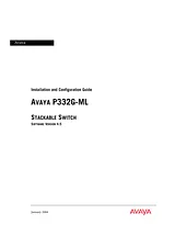 Avaya P332G-ML 사용자 설명서