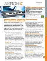 Lantronix EDS00812N-01 8-Port Device Server - 8 x RJ-45 Specification Guide