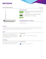 Netgear JNR1010v2 - N150 Wireless Router 数据表