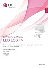 LG M2232D Owner's Manual