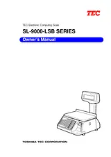 Toshiba SL-9000-LSB SERIES Manuale Utente