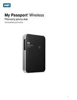 Wd WLAN hard drive 1 TB My Passport Wireless Black WDBK8Z0010BBK-EESN Wi-Fi-compatible, Cloud-enabled, DLNA-enabled, SD WDBK8Z0010BBK-EESN 데이터 시트