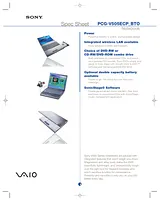 Sony pcg-v505ec Specification Guide