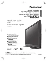 Panasonic th-42pc77 사용자 가이드