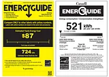 Samsung RF28HDEDPBC Energy Guide