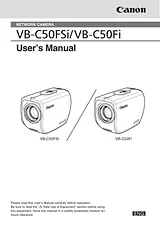 Canon VB-C50FI 사용자 설명서