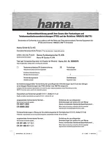 Hama Wireless Speaker "FL-976" 00040976 Leaflet