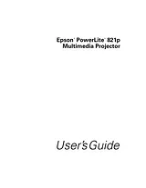 Garmin 821P User Manual