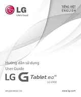LG Gpad 8.0 LGV490 negro Owner's Manual