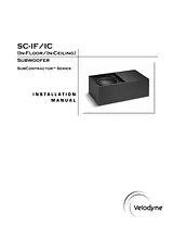 Velodyne Acoustics SC-IF/IC 사용자 설명서