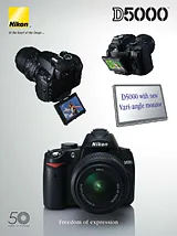 Nikon D5000 パンフレット