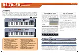 Roland RS-70 Справочник Пользователя