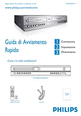 Philips DVP3350V/19 Guía De Instalación Rápida