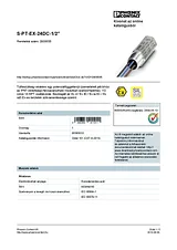 Phoenix Contact Surge protection device S-PT-EX-24DC-1/2" 2800035 2800035 Data Sheet