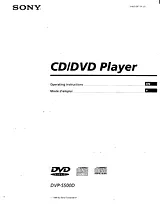 Sony DVP-S500D Manuale