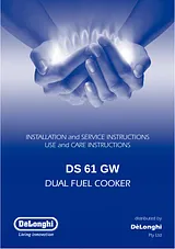 DeLonghi DS 61 GW Manual Do Utilizador