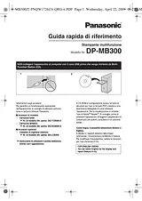 Panasonic DPMB300JT Guía De Operación
