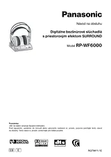 Panasonic RPWF6000 Operating Guide