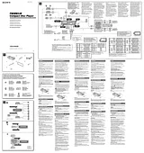 Sony CDX-RA550 Guide De Montage