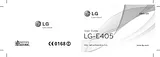LG LGE405 User Manual