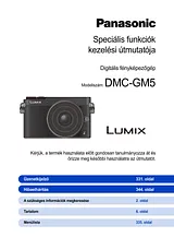 Panasonic DMCGM5 Guía De Operación